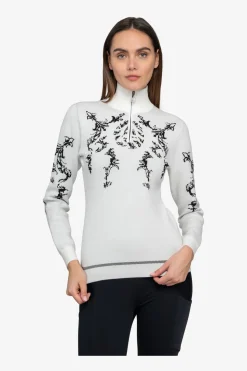 First Layer / Mid Layer*SPORTALM Stehkragenpullover WEISS