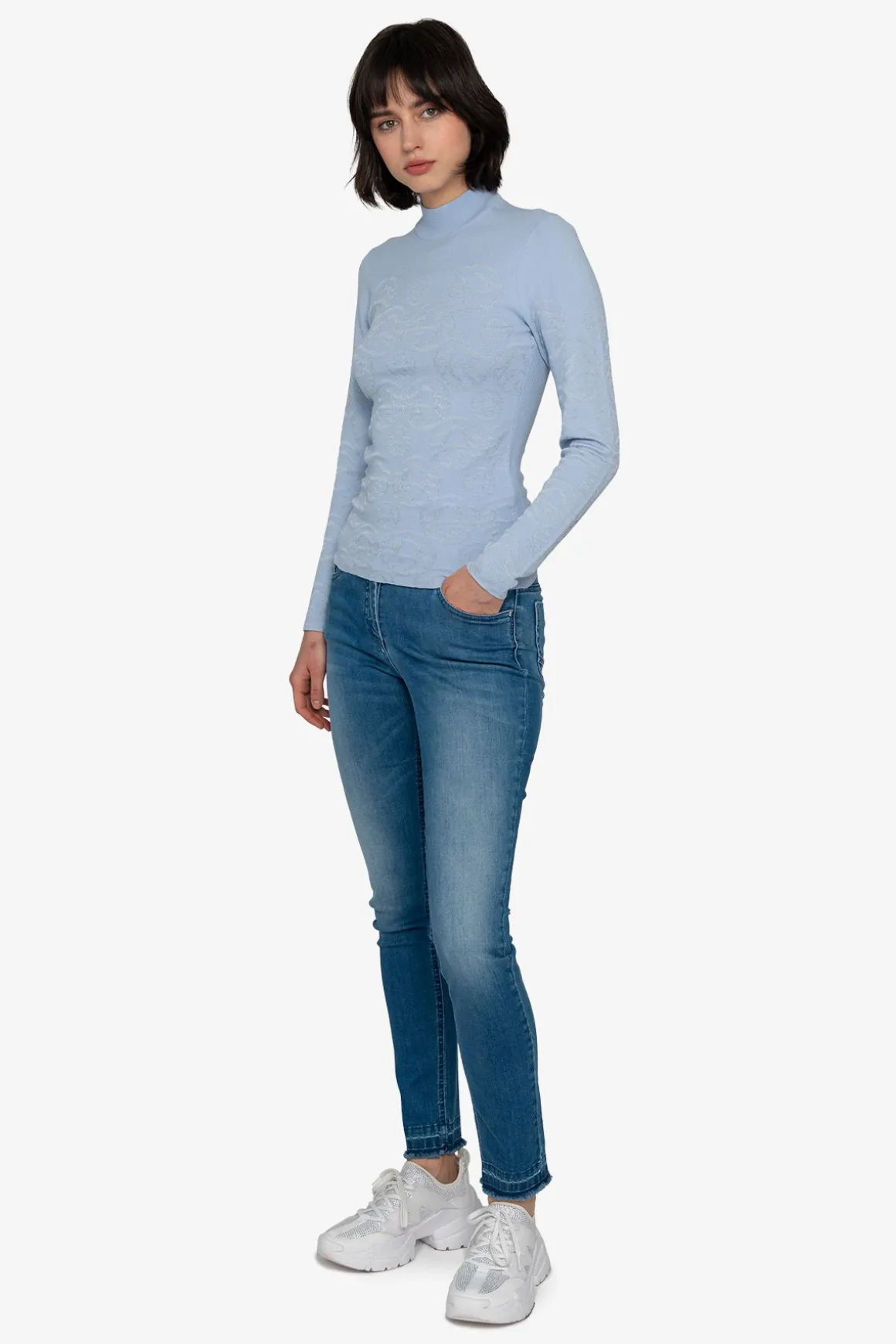 Sweatshirts|Strick*SPORTALM Stehkragen-Pullover SoftSky