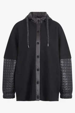 Mäntel|Jacken / Blazer*SPORTALM Strickjacke mit Kapuze Black