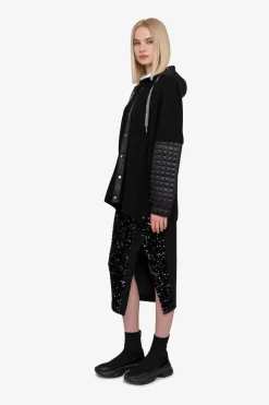 Mäntel|Jacken / Blazer*SPORTALM Strickjacke mit Kapuze Black