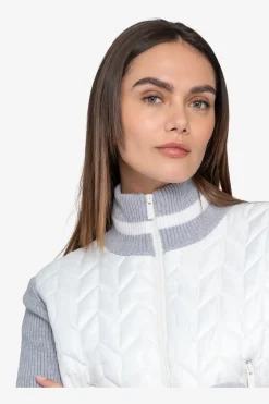 Jacken|Strick*SPORTALM Strickjacke mit Stehkragen ColdConcrete