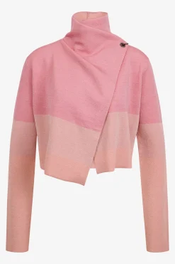 Strick|Jacken / Blazer*SPORTALM Strickjacke mit Stehkragen PinkBegonia