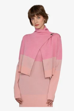 Strick|Jacken / Blazer*SPORTALM Strickjacke mit Stehkragen PinkBegonia