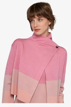 Strick|Jacken / Blazer*SPORTALM Strickjacke mit Stehkragen PinkBegonia