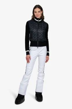 Strick|Jacken*SPORTALM Strickjacke mit Stehkragen Black