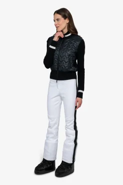 Strick|Jacken*SPORTALM Strickjacke mit Stehkragen Black