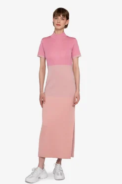 Kleider*SPORTALM Strickkleid mit Stehkragen PinkBegonia