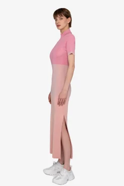 Kleider*SPORTALM Strickkleid mit Stehkragen PinkBegonia