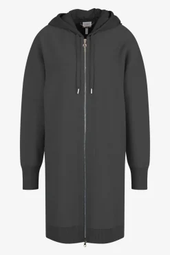 Strick|Jacken / Blazer*SPORTALM Strick-Mantel mit Kapuze Black