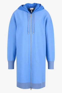Mäntel|Jacken / Blazer*SPORTALM Strick-Mantel mit Kapuze BlueBayou