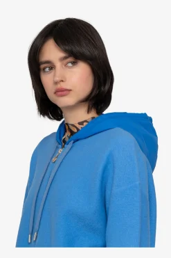 Mäntel|Jacken / Blazer*SPORTALM Strick-Mantel mit Kapuze BlueBayou