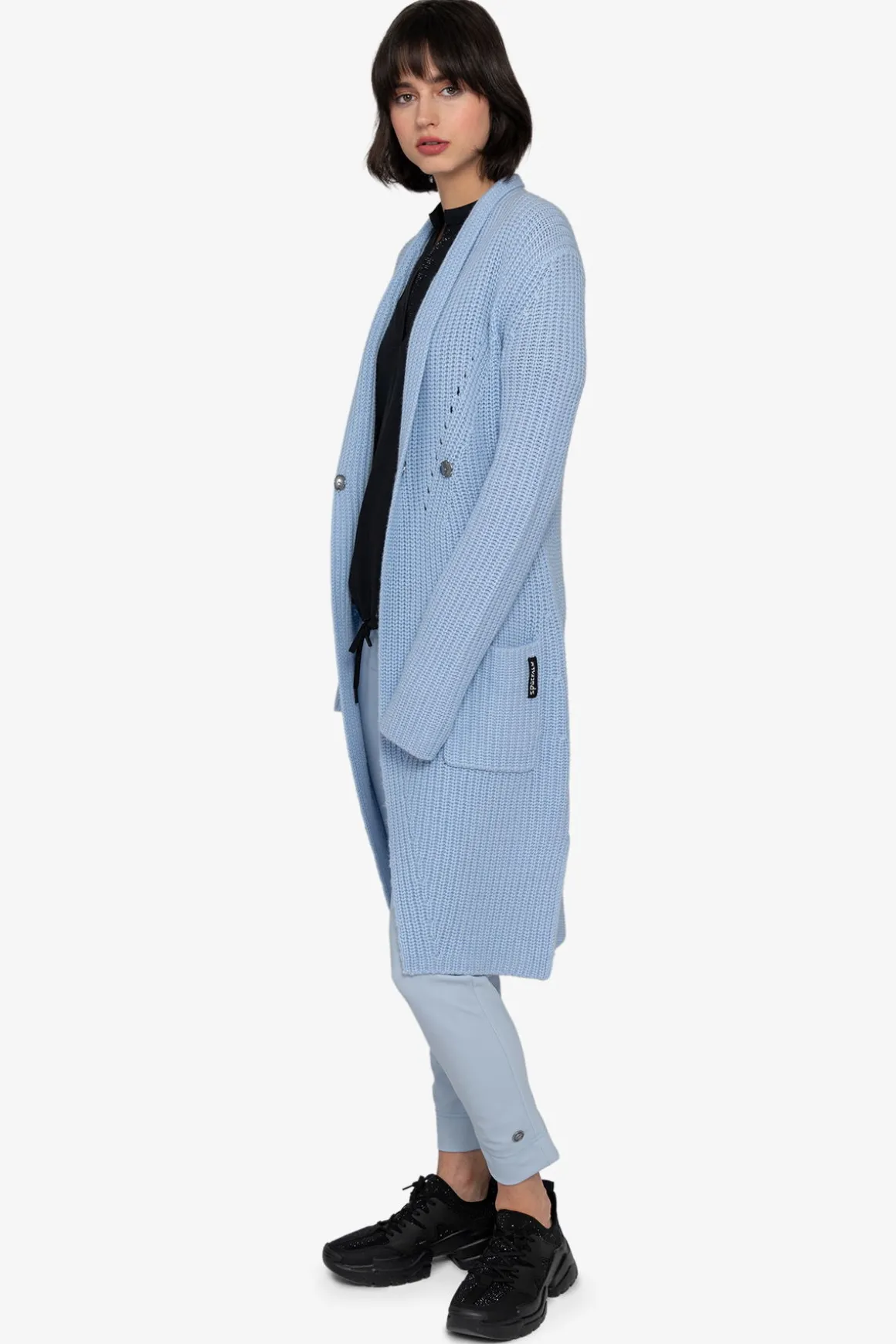 Strick*SPORTALM Strickmantel mit Schalkragen SoftSky