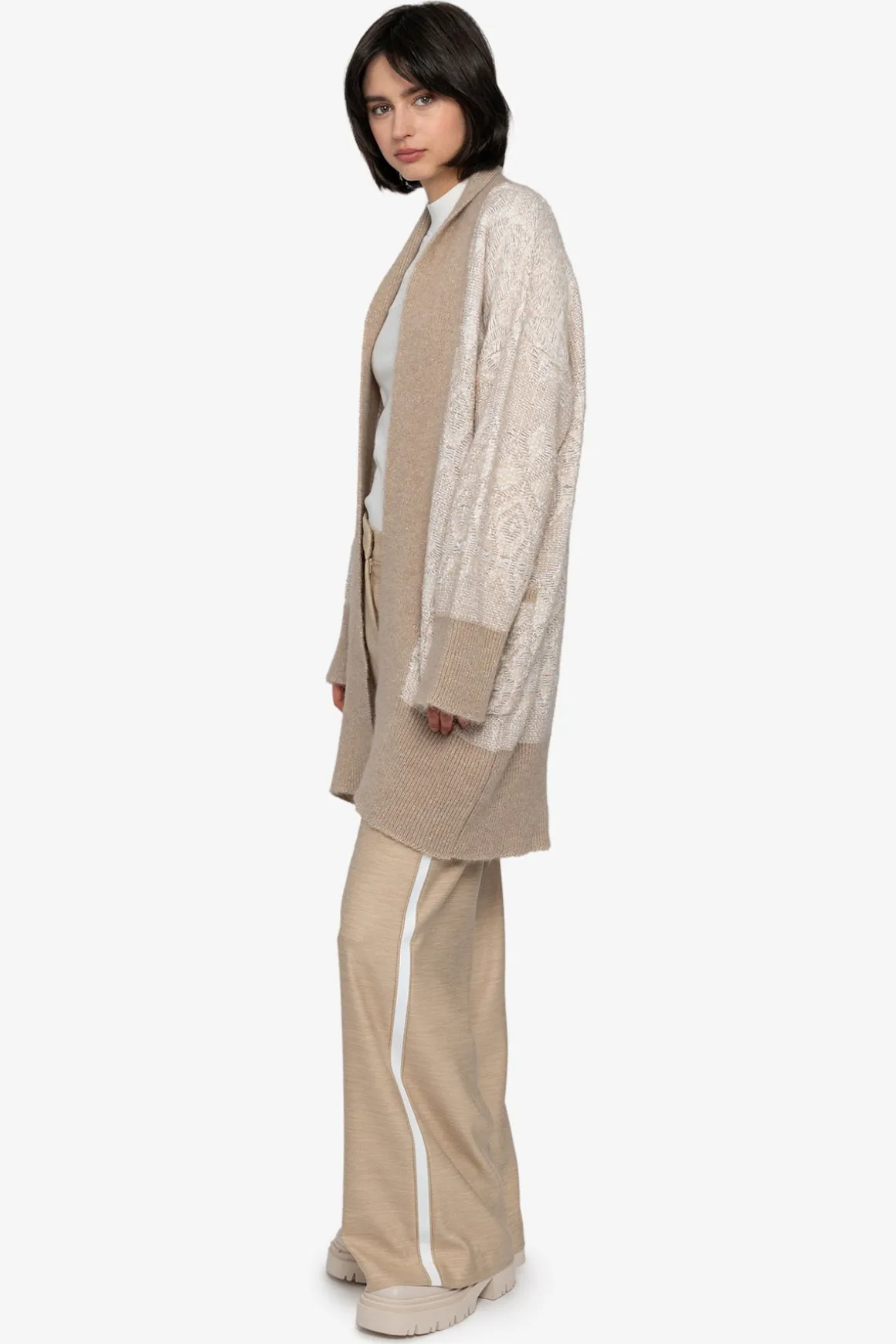 Strick|Jacken / Blazer*SPORTALM Strickmantel ohne Verschluss SkimmingStone