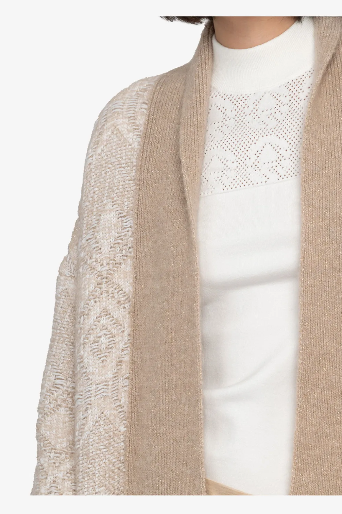 Strick|Jacken / Blazer*SPORTALM Strickmantel ohne Verschluss SkimmingStone