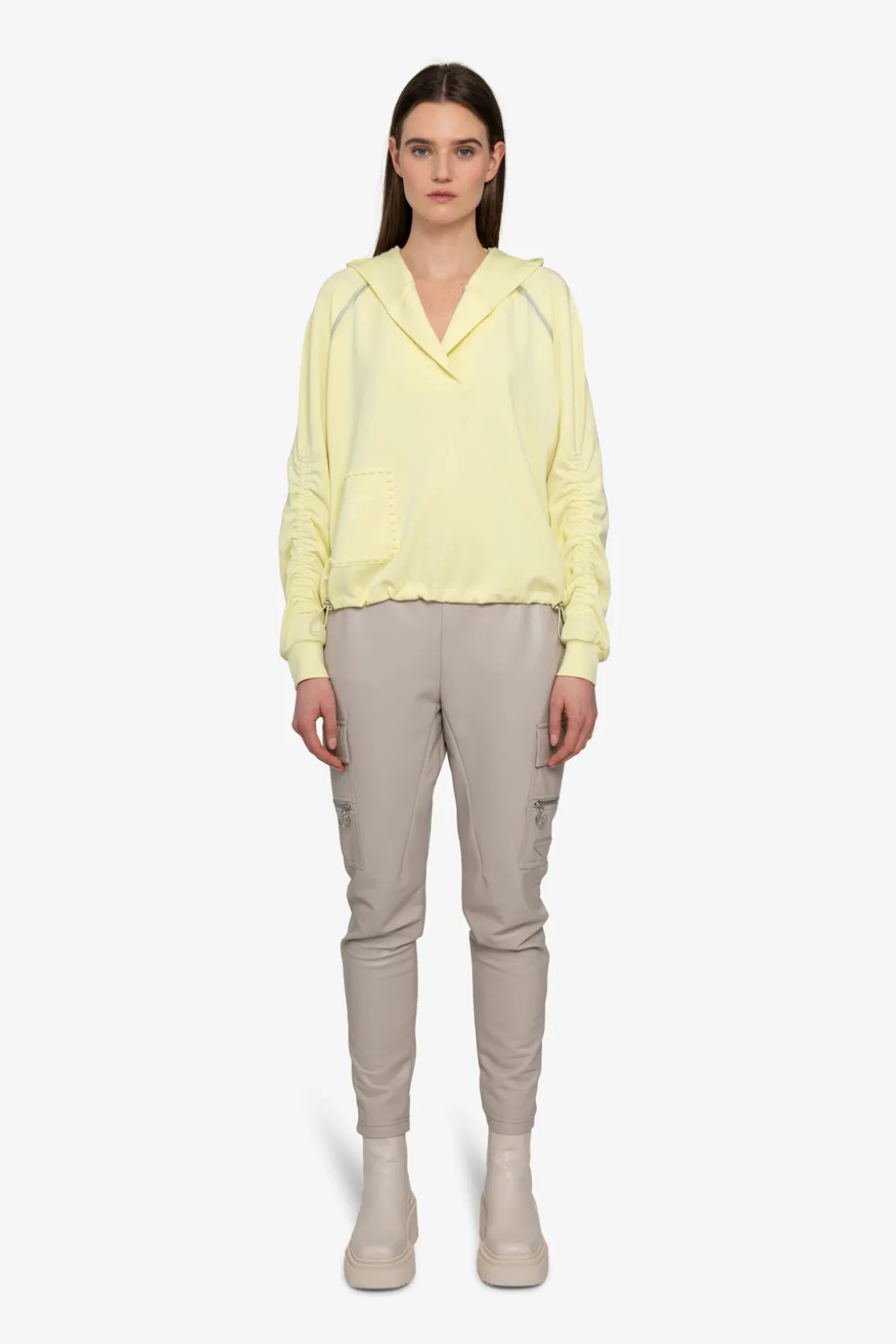 Shirts / Tops*SPORTALM Sweater mit Kapuze LimeSilk