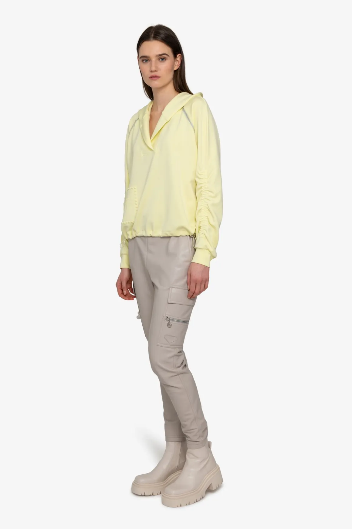 Shirts / Tops*SPORTALM Sweater mit Kapuze LimeSilk