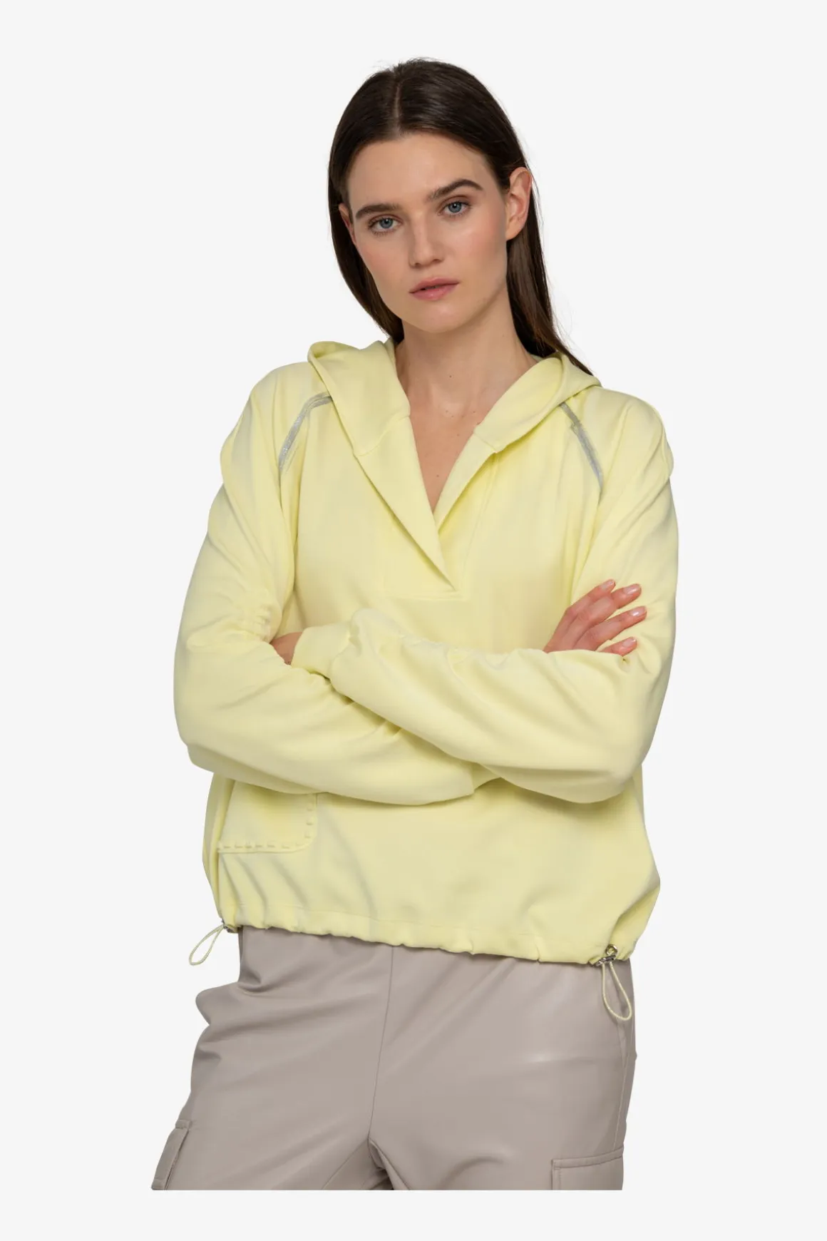 Shirts / Tops*SPORTALM Sweater mit Kapuze LimeSilk