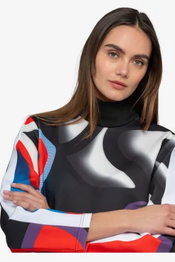 First Layer / Mid Layer*SPORTALM Sweater mit Stehkragen Black