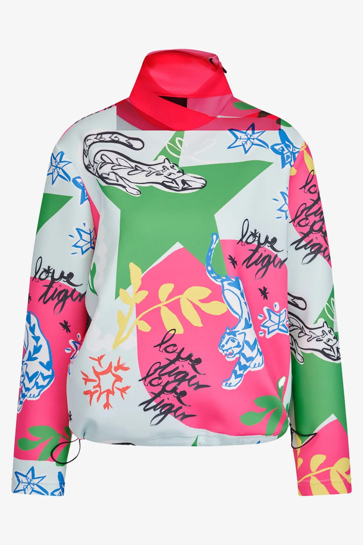 First Layer / Mid Layer*SPORTALM Sweater mit Stehkragen NeonPink