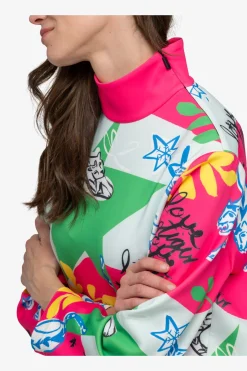 First Layer / Mid Layer*SPORTALM Sweater mit Stehkragen NeonPink