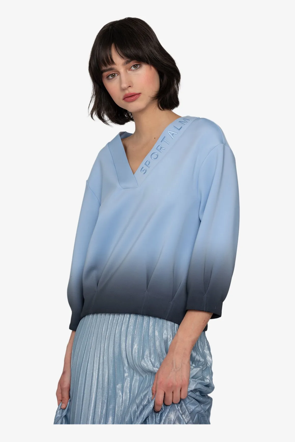 Sweatshirts*SPORTALM Sweater mit V-Ausschnitt SoftSky