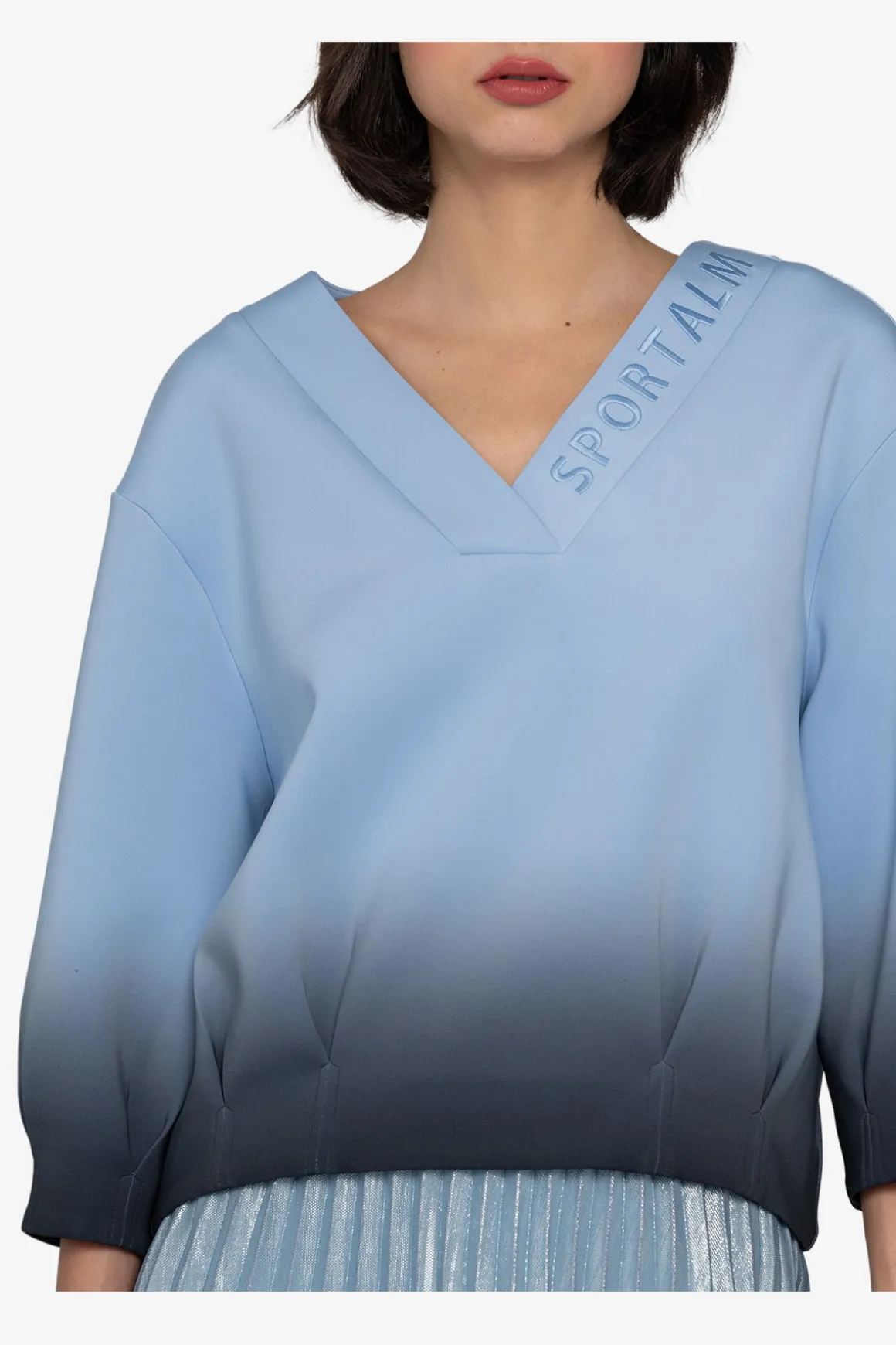 Sweatshirts*SPORTALM Sweater mit V-Ausschnitt SoftSky
