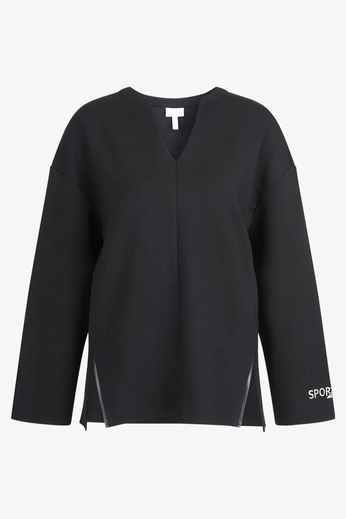 Sweatshirts*SPORTALM Sweater mit V-Ausschnitt Black