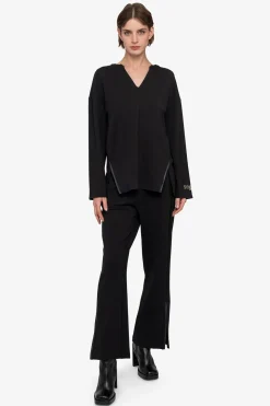 Sweatshirts*SPORTALM Sweater mit V-Ausschnitt Black