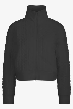 Jacken / Blazer*SPORTALM Sweatjacke mit Stehkragen Black