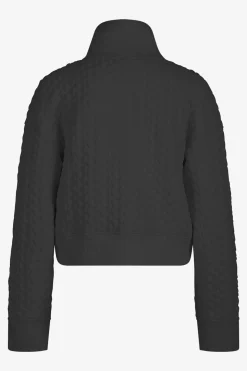 Jacken / Blazer*SPORTALM Sweatjacke mit Stehkragen Black