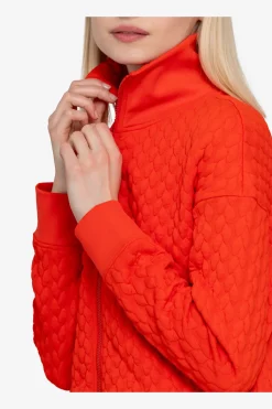 Jacken / Blazer*SPORTALM Sweatjacke mit Stehkragen PaprikaFlame