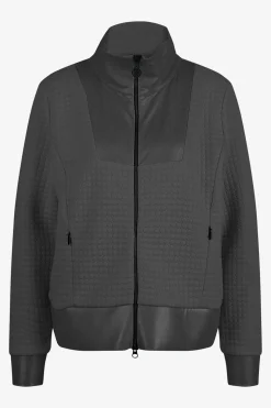 Sweatshirts|Jacken / Blazer*SPORTALM Sweatjacke mit Stehkragen Black