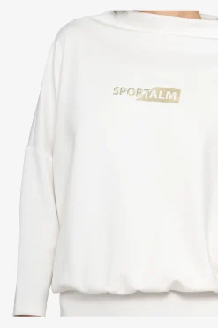 Kleider*SPORTALM Sweatkleid mit Stehkragen EucalyptusMist