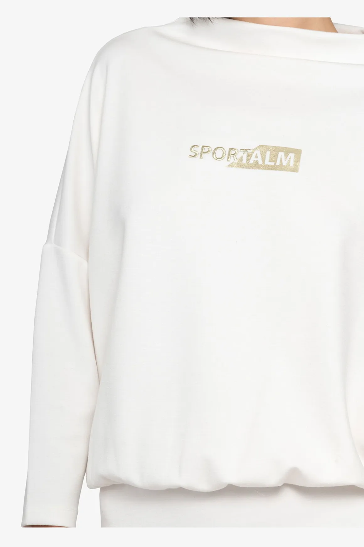 Kleider*SPORTALM Sweatkleid mit Stehkragen EucalyptusMist