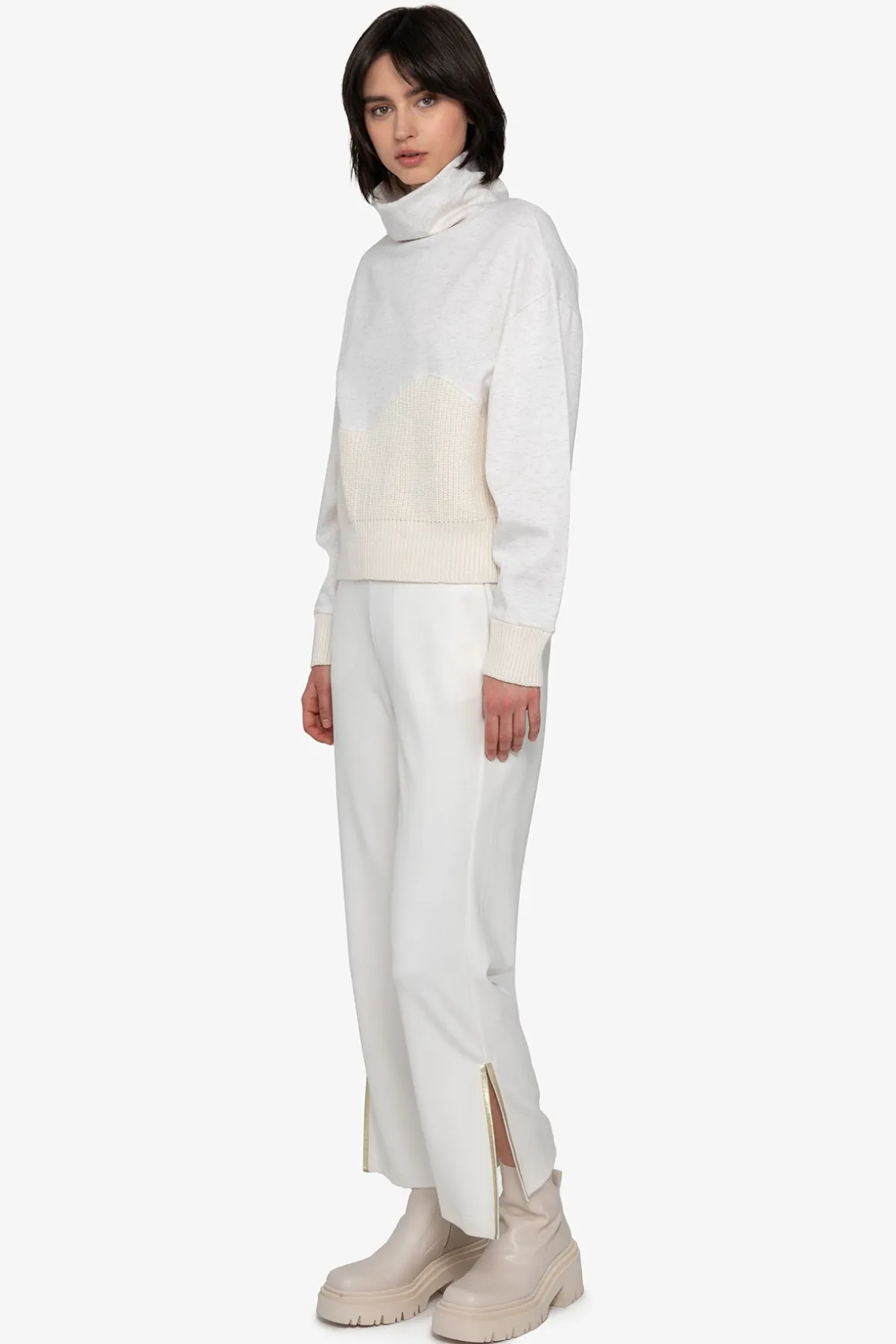 Sweatshirts*SPORTALM Sweatshirt mit Stehkragen EucalyptusMist