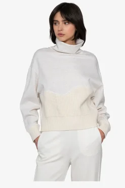 Sweatshirts*SPORTALM Sweatshirt mit Stehkragen EucalyptusMist