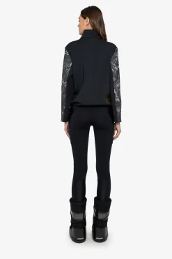 First Layer / Mid Layer*SPORTALM Sweatshirt mit Stehkragen Black