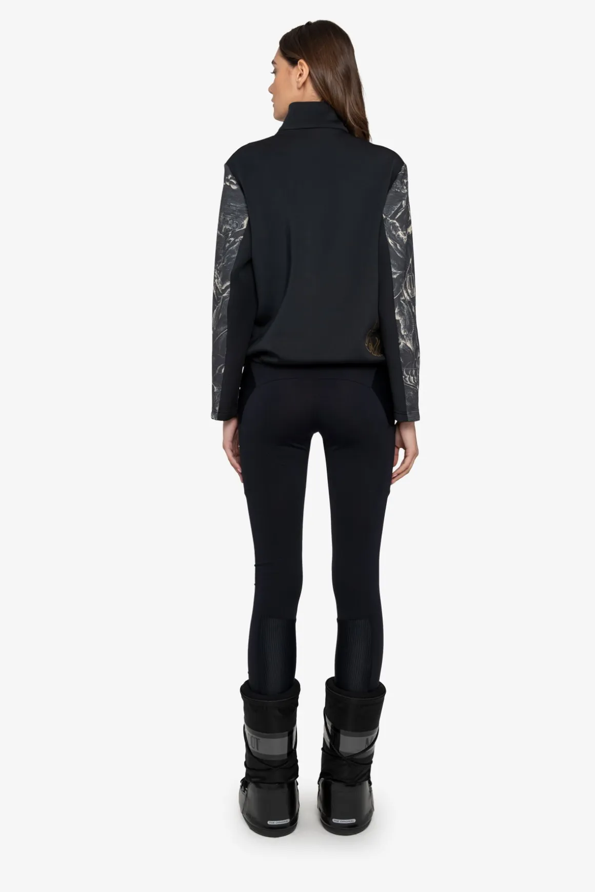 First Layer / Mid Layer*SPORTALM Sweatshirt mit Stehkragen Black
