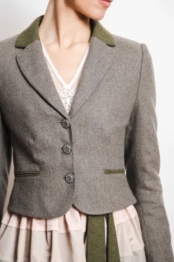 Jacken*SPORTALM Trachtenjacke mit Reverskragen Natur