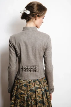 Jacken*SPORTALM Trachtenjacke mit Stehkragen Natur