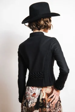 Jacken*SPORTALM Trachtenjacke mit Stehkragen Black