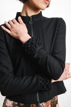 Jacken*SPORTALM Trachtenjacke mit Stehkragen Black