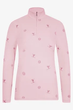 First Layer / Mid Layer*SPORTALM Unterzieher mit Stehkragen ChalkPink