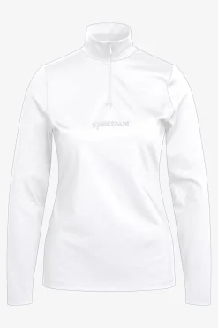 First Layer / Mid Layer*SPORTALM Unterzieher mit Stehkragen WEISS