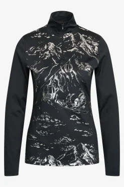 First Layer / Mid Layer*SPORTALM Unterzieher mit Stehkragen Black