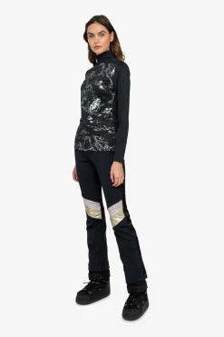 First Layer / Mid Layer*SPORTALM Unterzieher mit Stehkragen Black