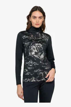 First Layer / Mid Layer*SPORTALM Unterzieher mit Stehkragen Black