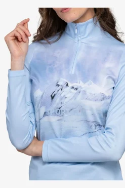 First Layer / Mid Layer*SPORTALM Unterzieher mit Stehkragen MorningBlues