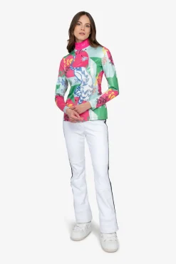 First Layer / Mid Layer*SPORTALM Unterzieher mit Stehkragen NeonPink