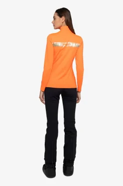 First Layer / Mid Layer*SPORTALM Unterzieher mit Stehkragen BrightOrange